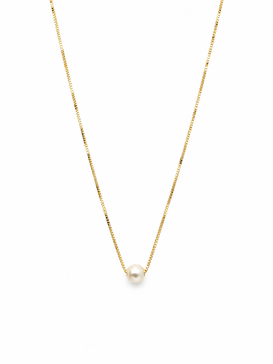 Zlatna ogrlica Shiny Pearl