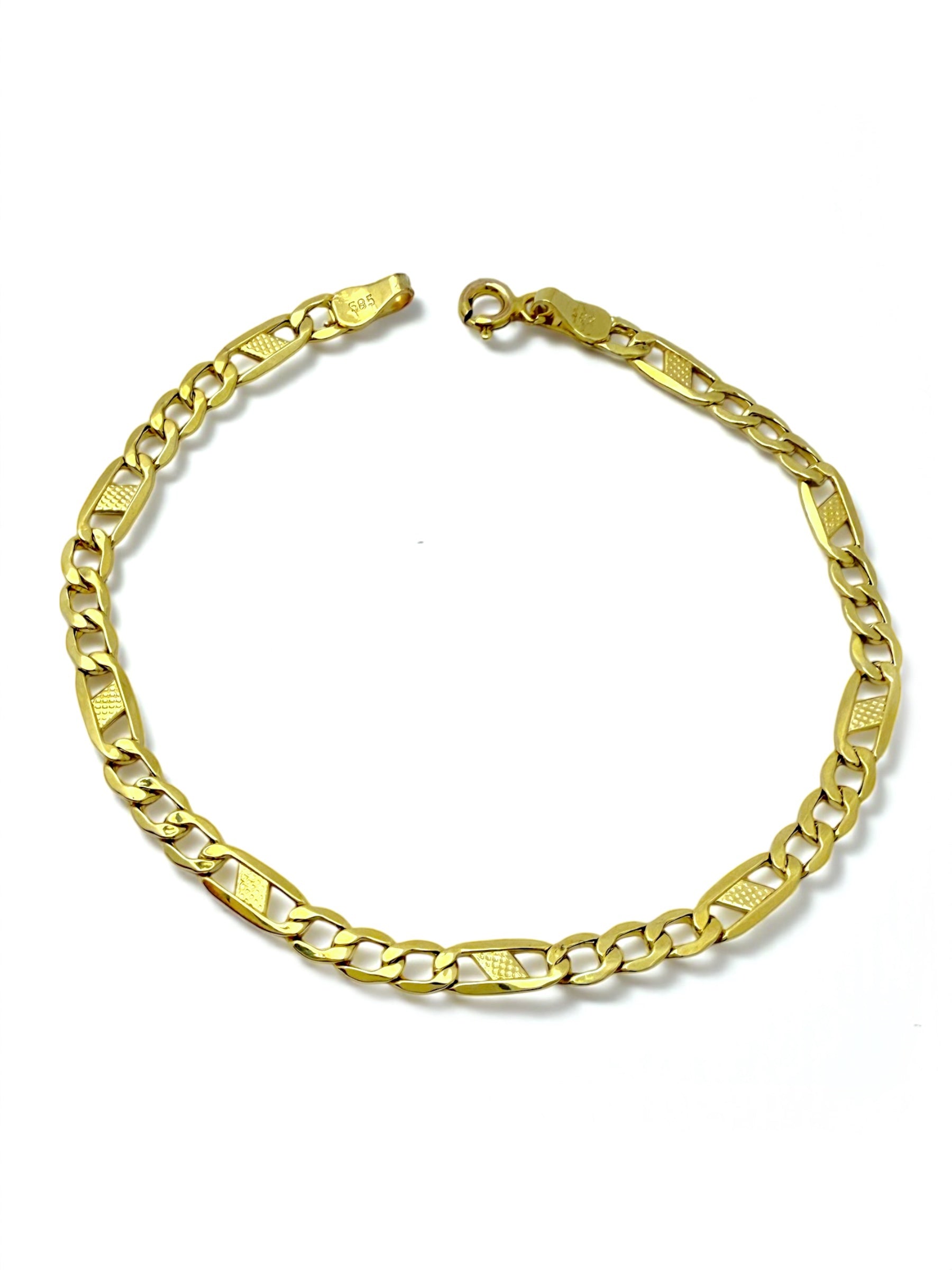 Muška zlatna narukvica Bold-Zlatarna Vitić