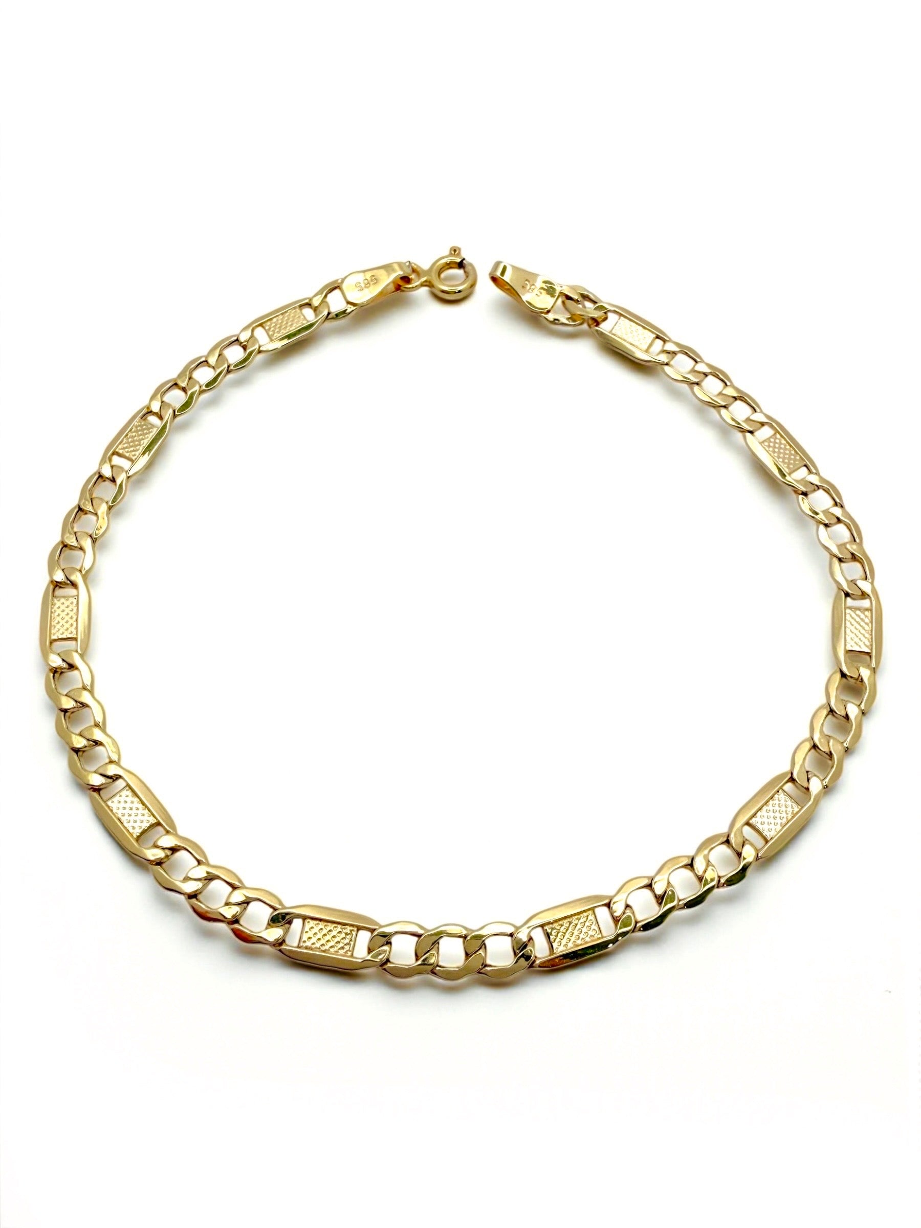 Muška zlatna narukvica Luxe-Zlatarna Vitić