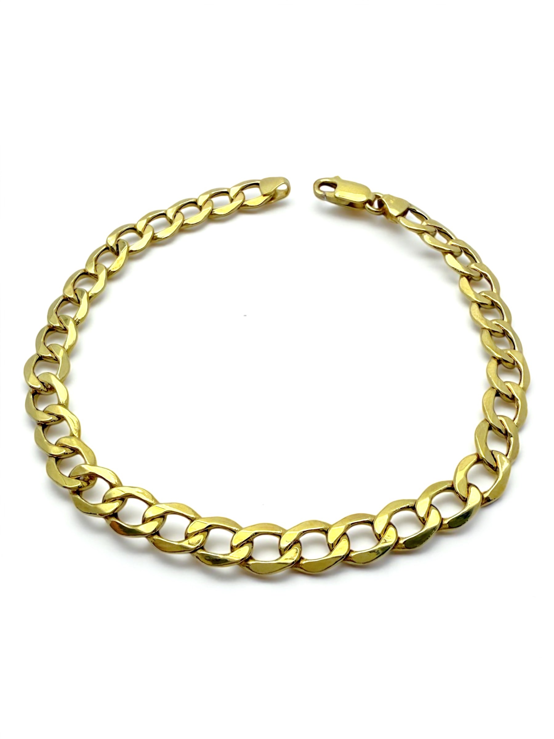 Muška zlatna narukvica Pancir Glow-Zlatarna Vitić