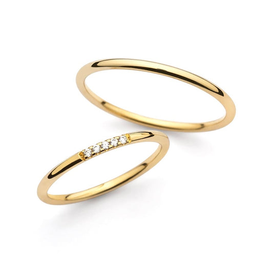 Wedding rings Elegant 241 