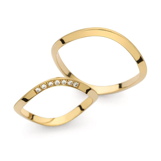 Wedding rings Elegant 242 
