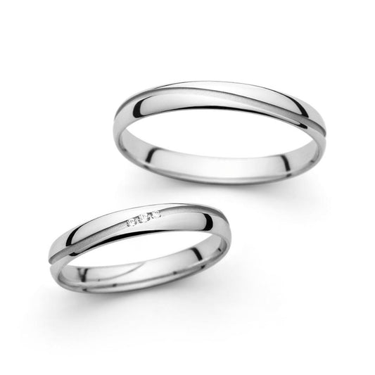 Wedding rings Elegant 3095 