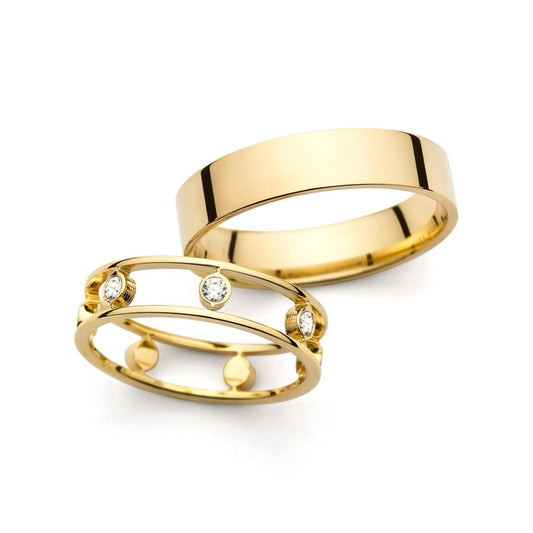 Forever 1553 wedding rings 