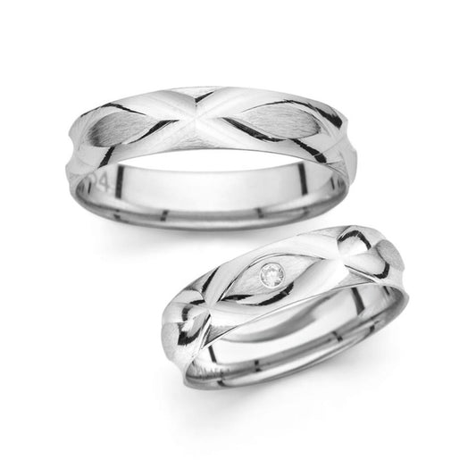 Forever 1554 wedding rings