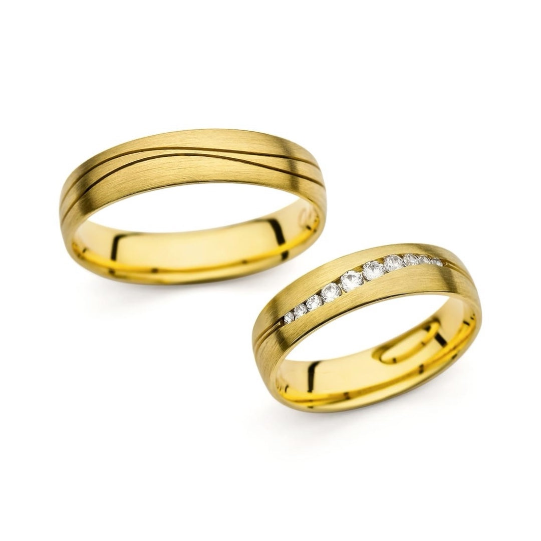 Love 1470 wedding rings 