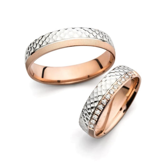 Love 1552 wedding rings