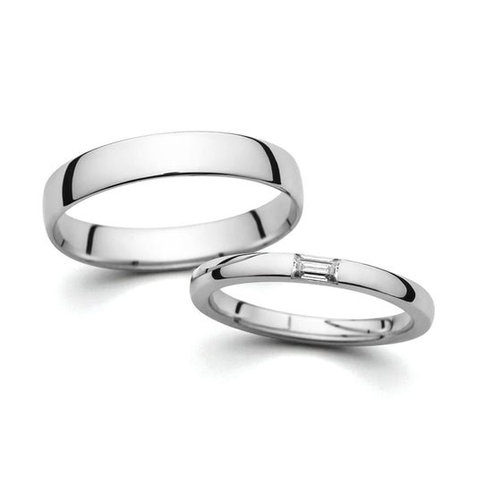 Love 236 wedding rings