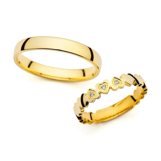 Love 399 wedding rings 