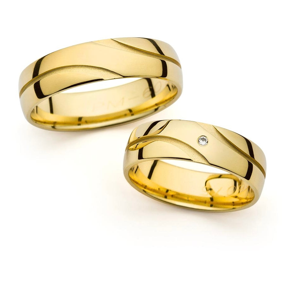 Wedding rings Love 6075