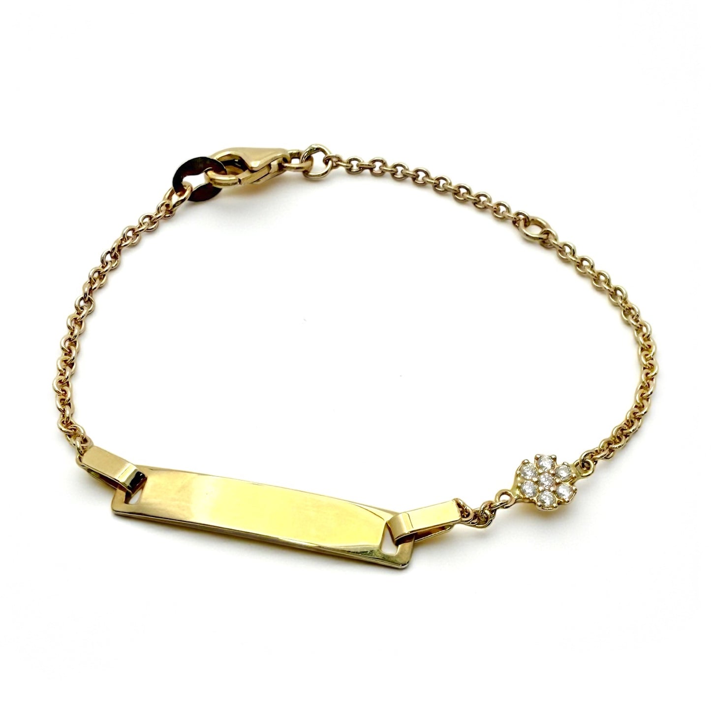 Zlatna dječja narukvica Shine-Zlatarna Vitić