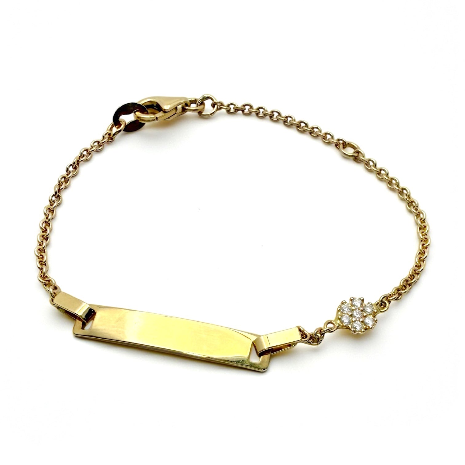 Zlatna dječja narukvica Shine-Zlatarna Vitić