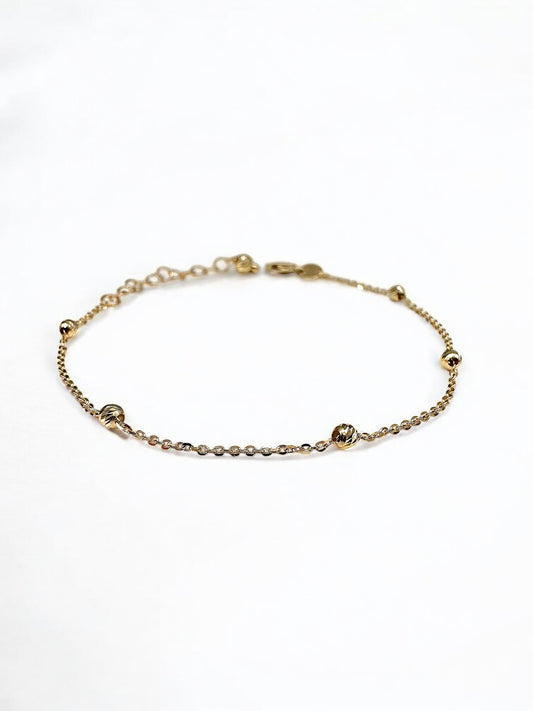 Golden Flow gold bracelet
