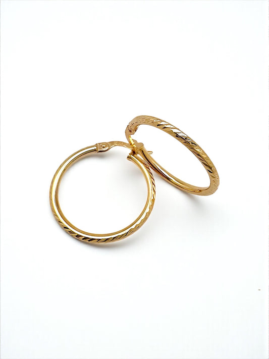 Zlatne naušnice Elara M-Zlatarna Vitić