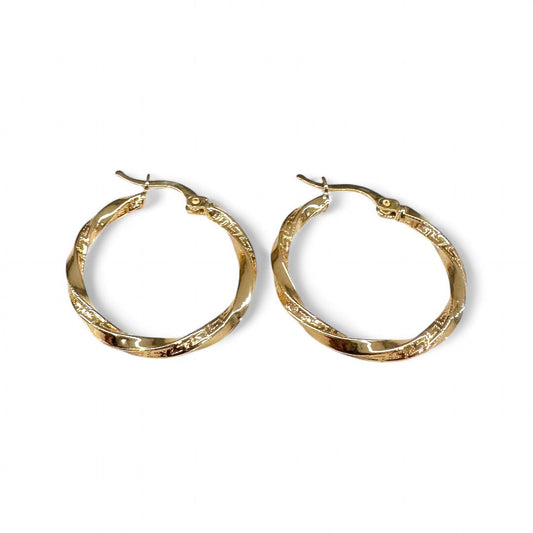 Zlatne naušnice Golden Loops-Zlatarna Vitić