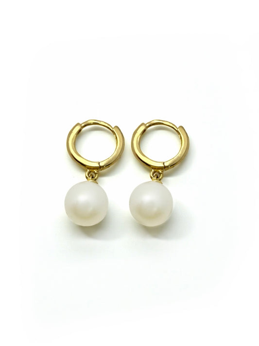 Zlatne naušnice Pearl Kiss-Zlatarna Vitić