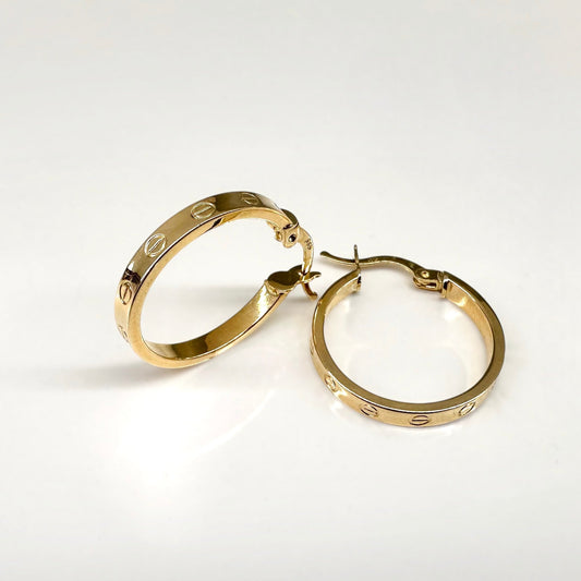 Zlatne naušnice Perennial-Zlatarna Vitić