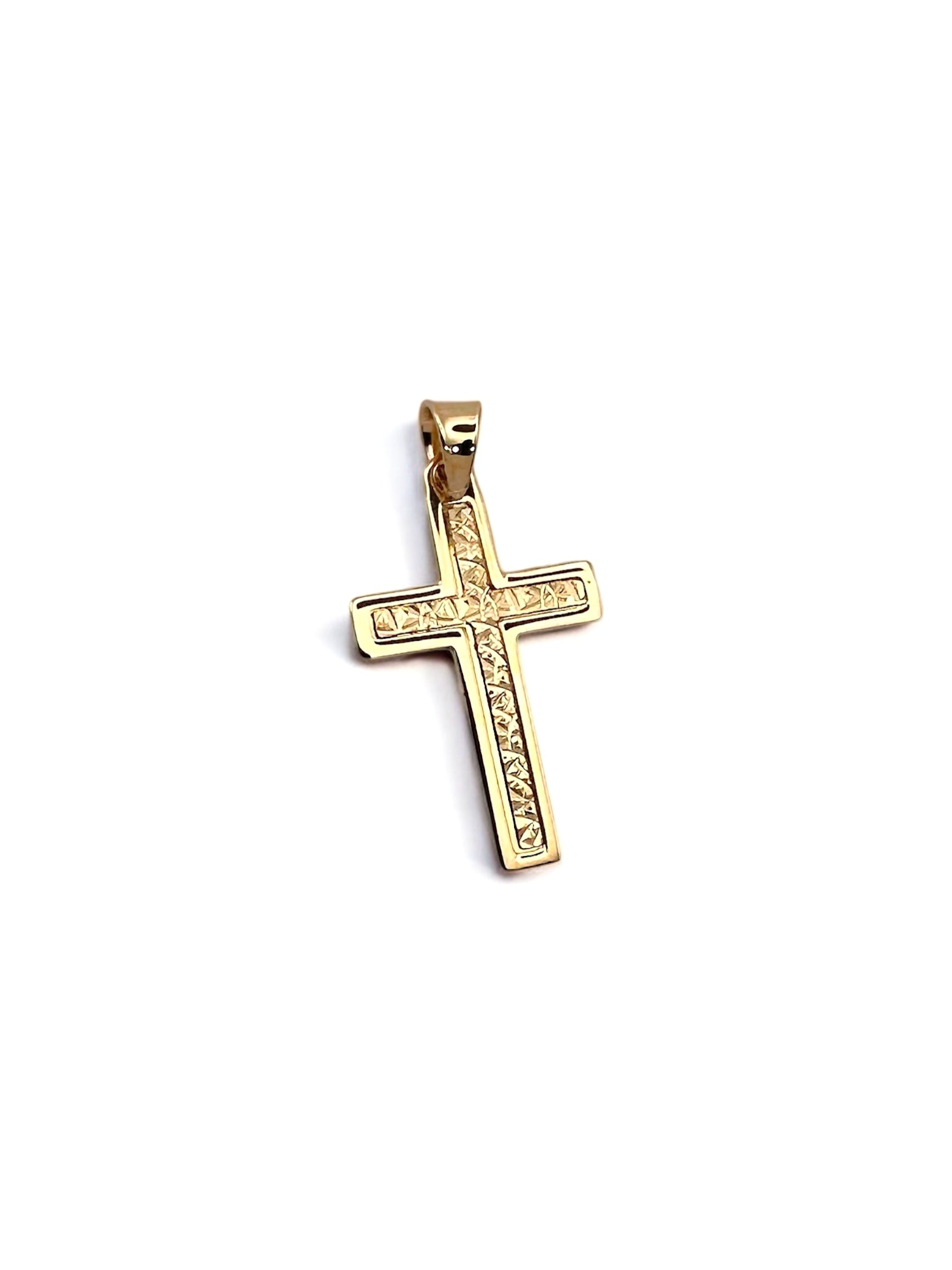 Zlatni privjesak Križ Grateful Cross-Zlatarna Vitić