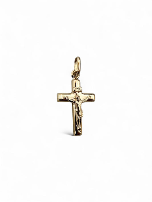 Zlatni privjesak Križ Holy Golden Cross