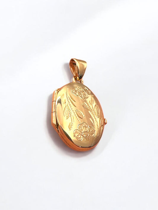 Zlatni privjesak Medaljon