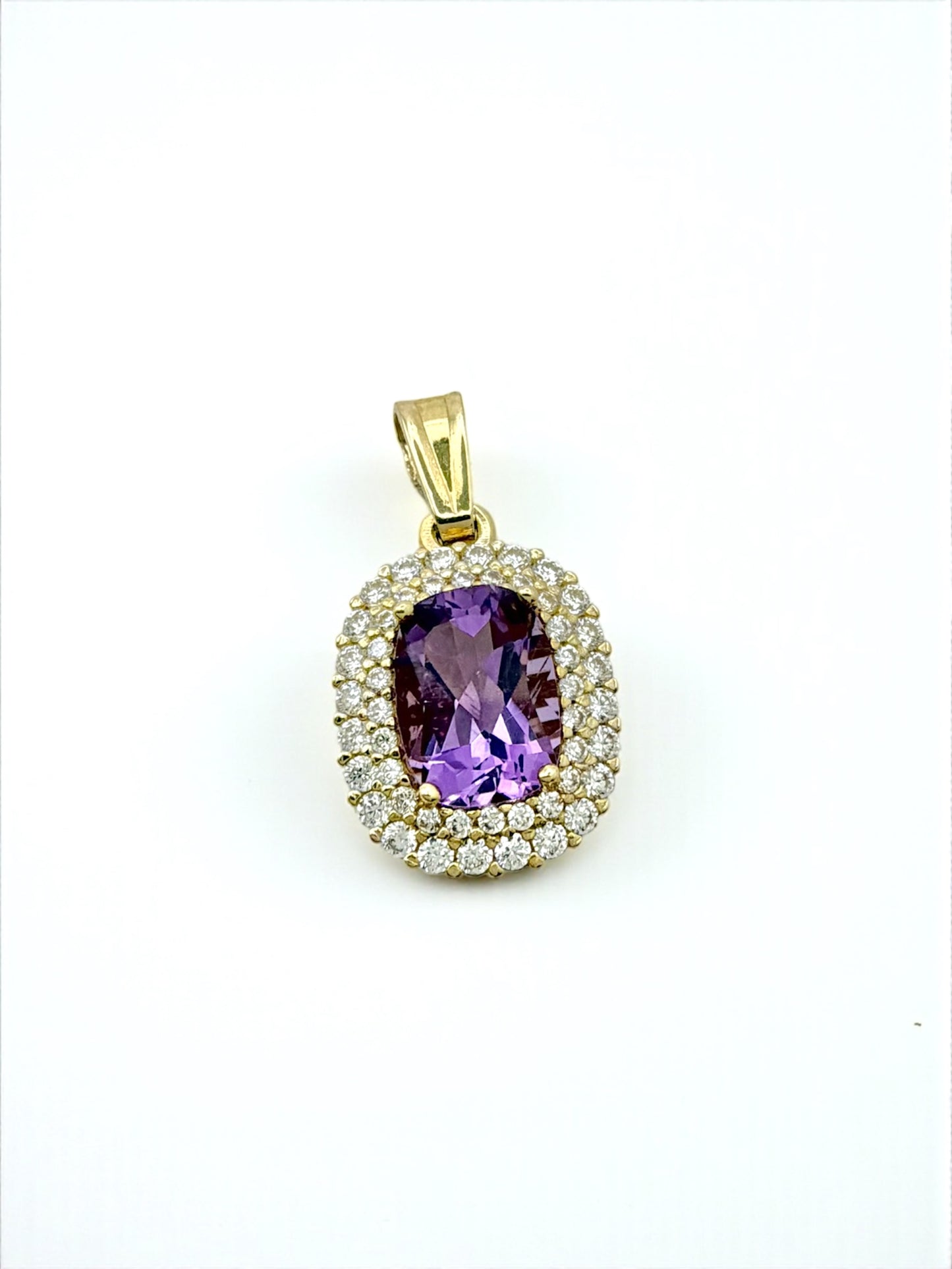 Zlatni privjesak Purple Flame-Zlatarna Vitić