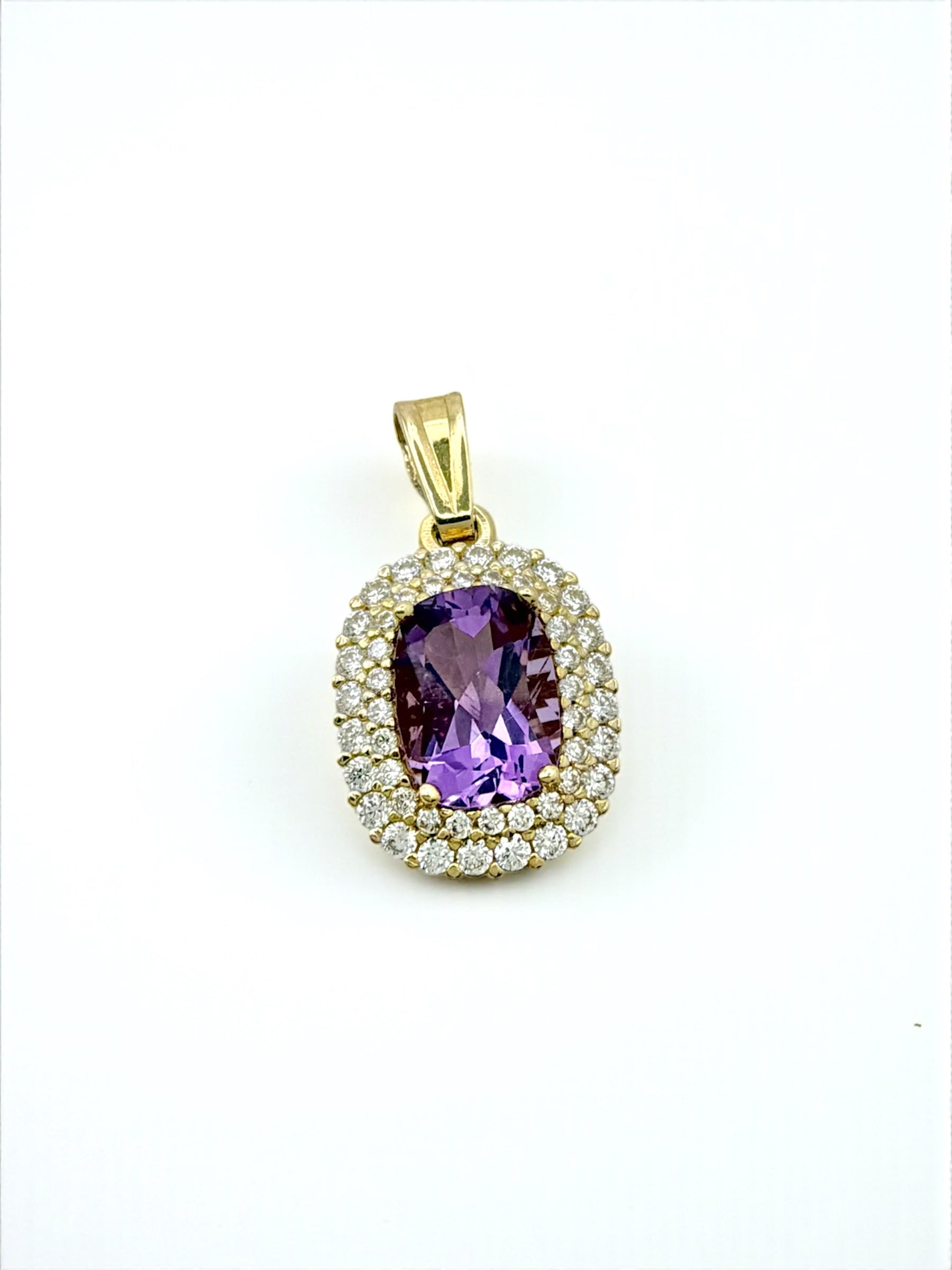 Zlatni privjesak Purple Flame-Zlatarna Vitić